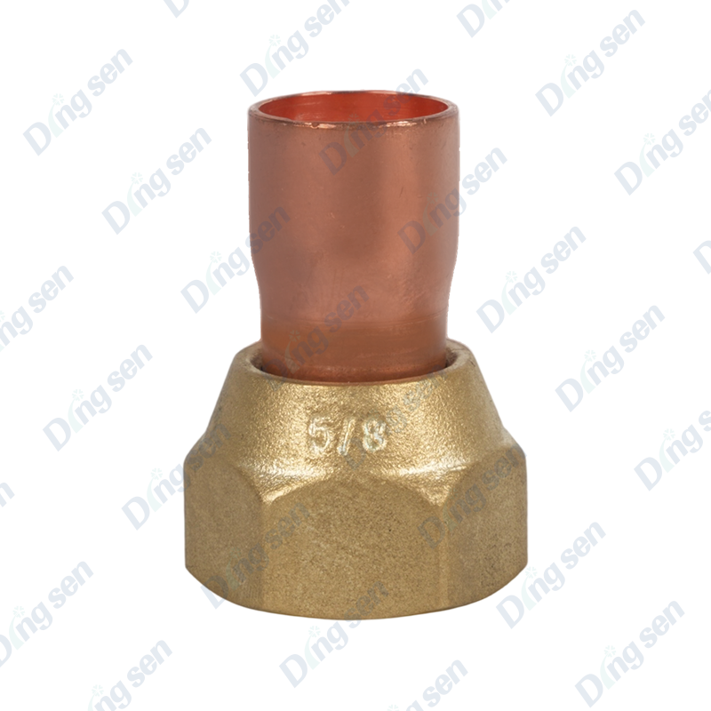 Connettore per tubo in rame per aria condizionata a forma di tazza
